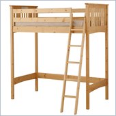 Canwood Base Camp Loft Bunk Bed in Natural