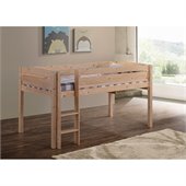 Canwood Whistler Junior Loft Bunk Bed in Natural