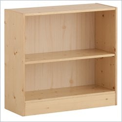 Canwood Whistler Solid Pine Wood Junior Loft Bookcase in Natural