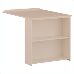 Canwood Whistler Solid Pine Wood Slide Out Desk in White