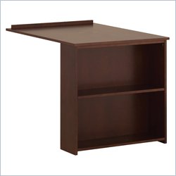 Canwood Whistler Solid Pine Wood Slide Out Desk in Cherry