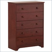Canwood 5 Drawer Chest in Cherry