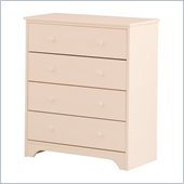 Canwood 4 Drawer Chest in White