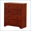 ADD TO YOUR SET: Canwood 4 Drawer Chest in Cherry