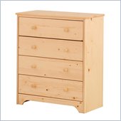 Canwood 4 Drawer Chest in Natural