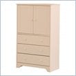 ADD TO YOUR SET: Canwood 2 Door & 3 Drawer Chest in White