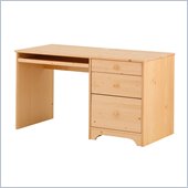 Canwood Single Pedestal Desk in Natural