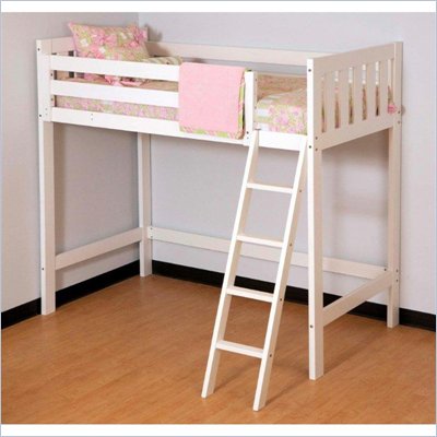 Canwood Alpine II  Loft Bunk Bed in White