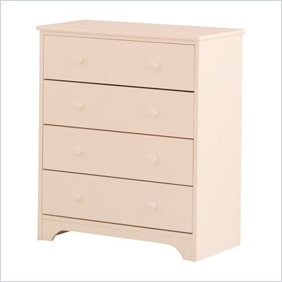 Canwood 4 Drawer Chest in White