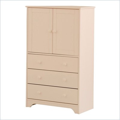 Canwood 2 Door & 3 Drawer Chest in White