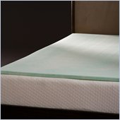 Comfort Magic Enviro-Green 1 Inch Memory Foam Mattress Topper
