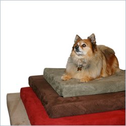 Comfort Magic Medium Memory Foam Dog Bed with Microfiber Cover