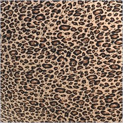 Comfort Magic Memory Foam Lounge Bag Leopard Print Replacement Cover-Medium