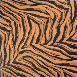 Comfort Magic Memory Foam Lounge Bag Tiger Print Replacement Cover