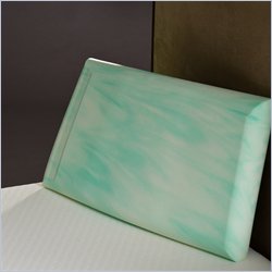 Comfort Magic Enviro-Green Crowned Low Profile Memory Foam Pillow-Standard