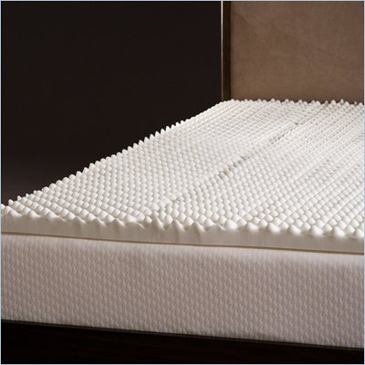 Comfort Magic Highloft 2 Inch Memory Foam Mattress Topper