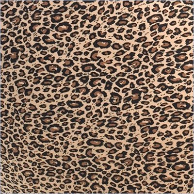 Comfort Magic Memory Foam Lounge Bag Leopard Print Replacement Cover