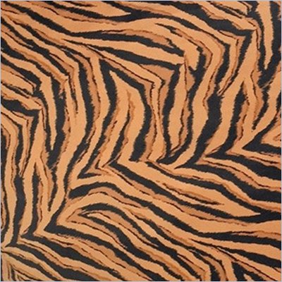 Comfort Magic Memory Foam Lounge Bag Tiger Print Replacement Cover