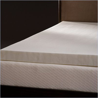 Comfort Magic Mem-Cool 4 Inch Memory Foam Mattress Topper