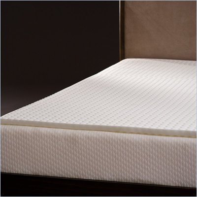 Comfort Magic Ventilated 1-inch Memory Foam Mattress Topper