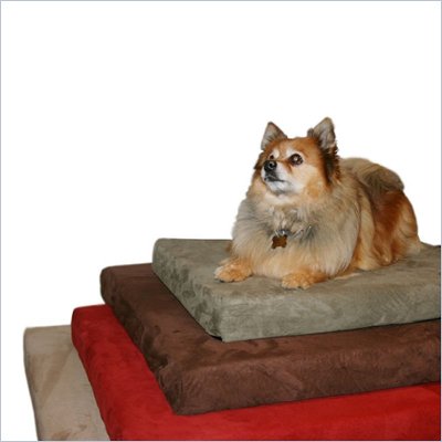 Comfort Magic Small Memory Foam Dog Bed with Microfiber Cover