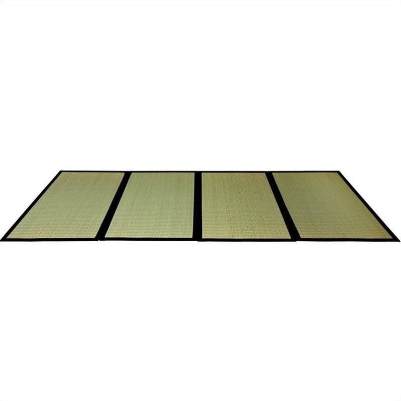 Oriental Furniture Folding Tatami Mat with Fiberboard