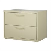 Hirsh Industries LLC 5000 Series Lateral 42 Wide 2 Drawer File Cabinet in Putty