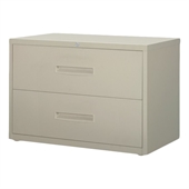 Hirsh Industries LLC 5000 Series Lateral 42 Wide 2 Drawer File Cabinet in Gray