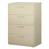 Hirsh Industries LLC 5000 Series Lateral 42 Wide 4 Drawer File Cabinet in Putty