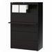 Hirsh Industries 10000 Series 5 Drawer Lateral File Cabinet in Black