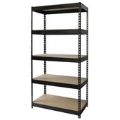 Hirsh Industries LLC Rivet 36x72 Heavy Duty 5 Shelf Storage Unit