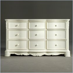 Creations Baby Venezia Dresser in Vanilla