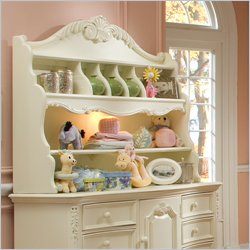Creations Baby Venezia Combo Hutch in Vanilla