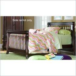 Creations Baby Ravenna Crib to Bed Conversion Rails in Espresso
