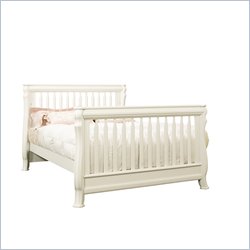 Creations Baby Ravenna Crib to Bed Conversion Rails in Snow White