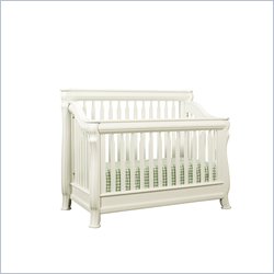 Creations Baby Ravenna Convertible Crib in Snow White