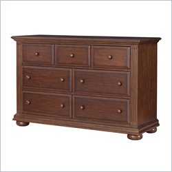 Creations Baby Regency Dresser in English Walnut