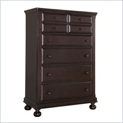 Creations Baby Summer's Evening 5 Door Chest in Espresso