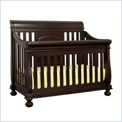 Creations Baby Summer's Evening Sleigh Crib in Espresso
