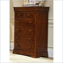 Creations Baby Carragio 5 Draw Chest in Empire Cherry