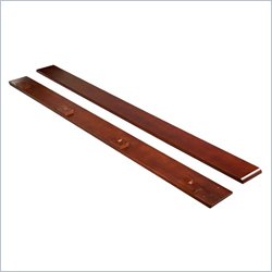 Creations Baby Carragio Crib to Bed Conversion Rails in Coffee