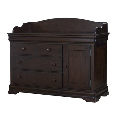 Creations Baby Carragio Combo Dresser in Coffee