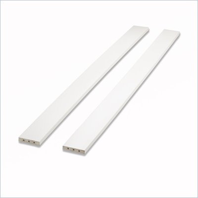 Creations Baby Summer's Evening Crib to Bed Conversion Rails in Rubbed White