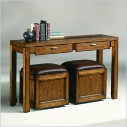 Hammary Kanson Sofa Table in Prairie