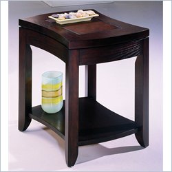 Hammary Kanson Nesting Table in Oxblood