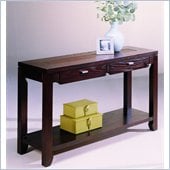 Hammary Kanson Sofa Table in Oxblood