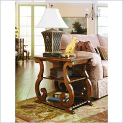 Hammary Siena Chairside Table in Tuscany