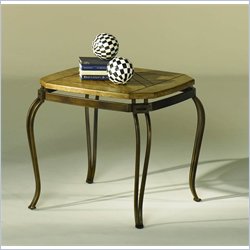 Hammary Reynosa Rectangular End table in Earth Tone
