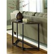 ADD TO YOUR SET: Hammary Nueva Sofa Table in Copper