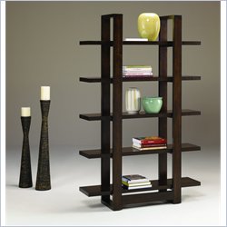 Hammary Capella Bookcase in Brown